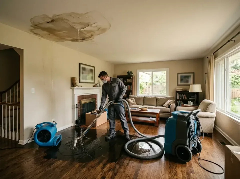 attic-pipe-burst-ceiling-drip-008 — frequently asked questions, Water Damage Restoration & Carpet Care in South Monrovia Isl…